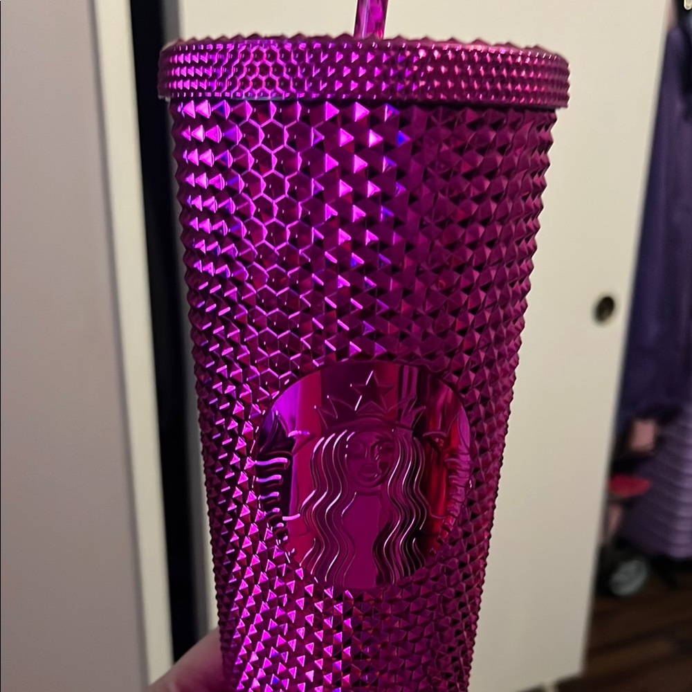 Starbucks Pink Studded Tumbler